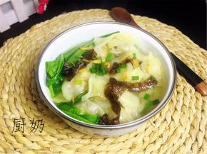 一碗鲜美的味道，唇齿留香的云吞即可。