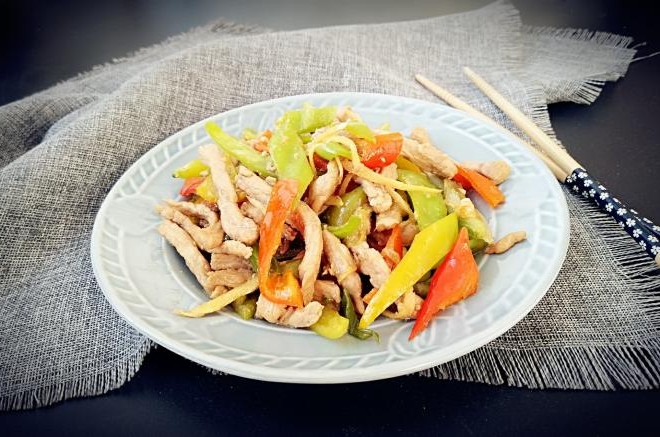辣椒炒肉丝