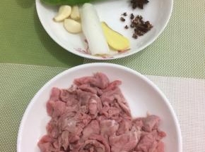 准备好食材
