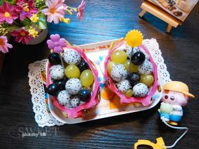 简单又好玩的水果船制作完毕！