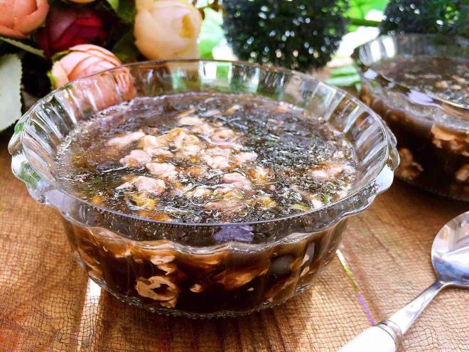 肉末紫菜蛋花汤