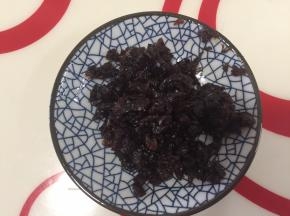 提子干切碎