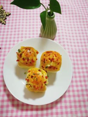 颜色棒棒的，而且非常的松软。