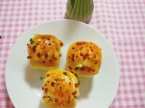 颜色棒棒的，而且非常的松软。