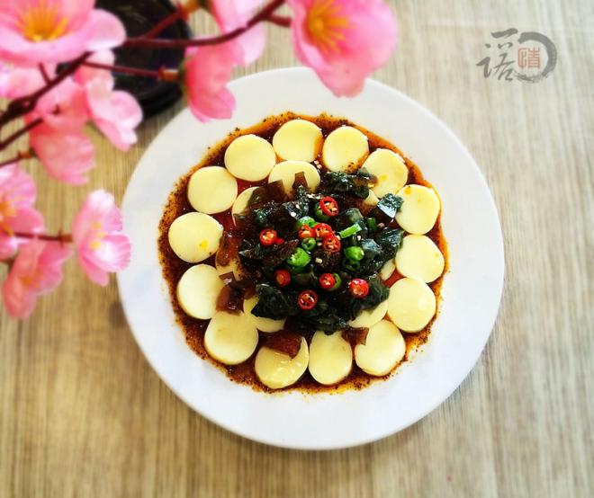 香辣皮蛋豆腐