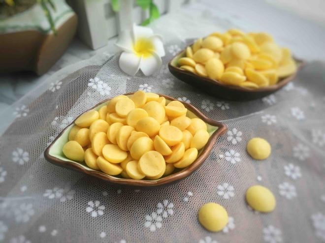 宝宝吃的纯蛋黄溶豆