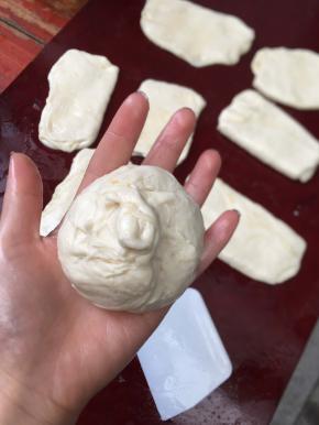 收口，包紧就好了