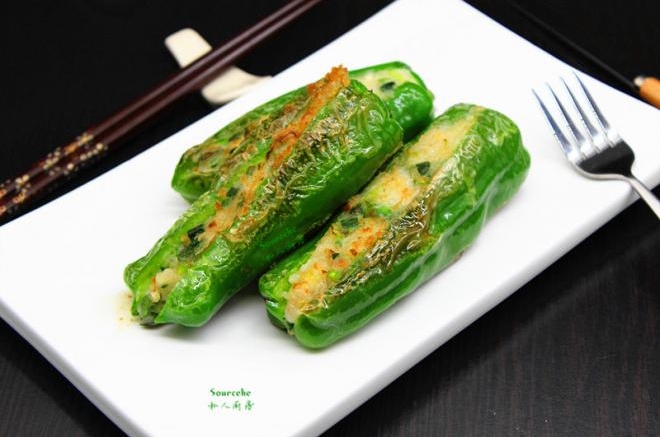 煎酿辣椒
