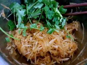 加入香菜段
