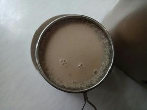 过滤一下枣皮。