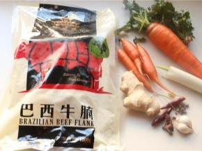 准备好食材。