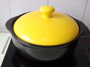 加盖大火烧开慢火炖