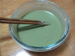 直到搅拌成比较顺滑的状态