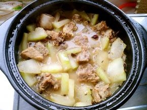 至冬瓜熟关火。