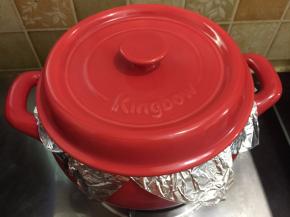 盖上盖子开中小火25分钟