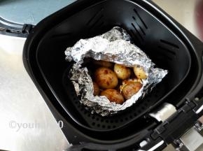 烤好的就是酱紫的，若担心不熟，用筷子插一下，一下子插透了就OK了