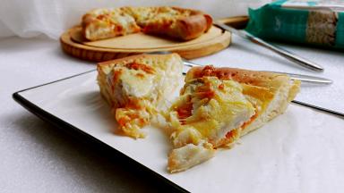 饼胚松软酥脆，芋头的营养自然不用说