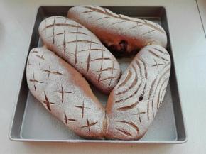 出炉啦，有一个爆浆啦