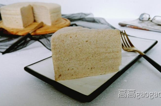 黑全麦蒸蛋糕