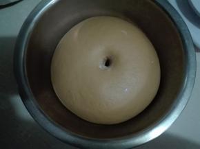 发酵至手指戳洞不回缩不塌陷即可