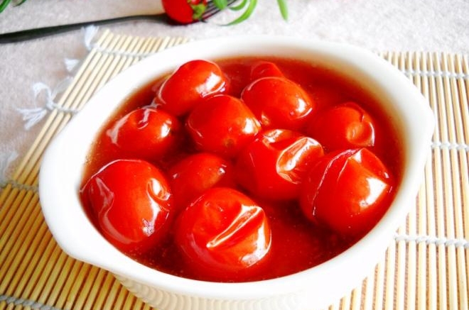 红酒樱桃番茄果