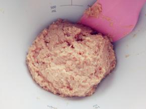 朝一个方向搅打上劲后，备用