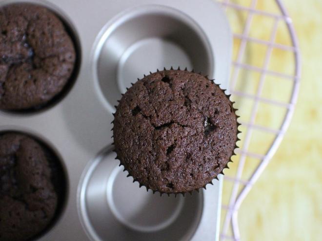 布朗尼纸杯蛋糕