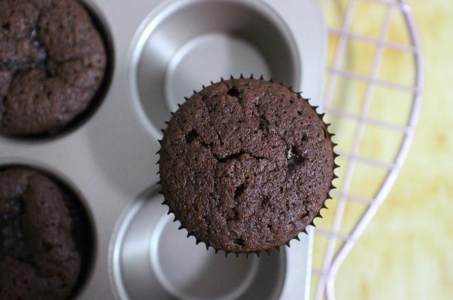 布朗尼纸杯蛋糕