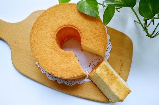 桔子汁戚风蛋糕