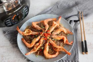 一道鲜香美味的花开富贵虾推荐给你