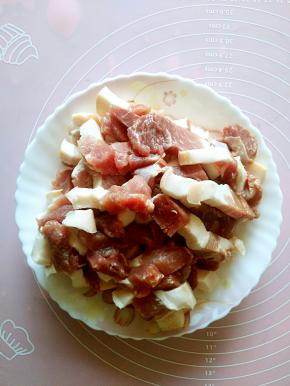 猪肉切小块儿