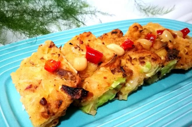 包菜煎饼