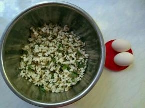 备料。