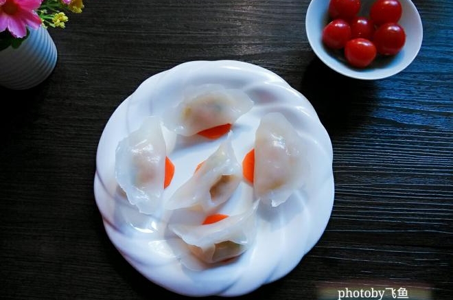 水晶虾饺