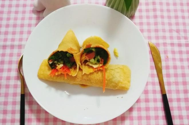 粗粮卷饼