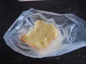 装入裱花袋内