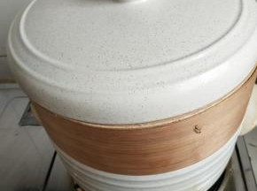 加盖大火水开后蒸十分钟即可