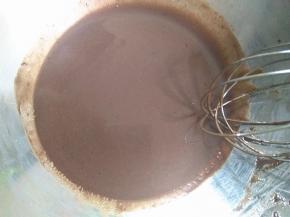 用手抽搅拌均匀