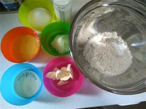 将所有材料称重