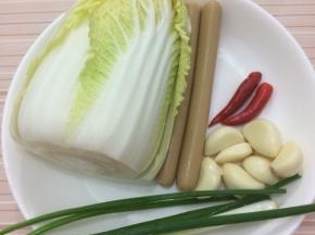 准备好食材