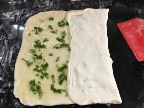 然后把面片3折。