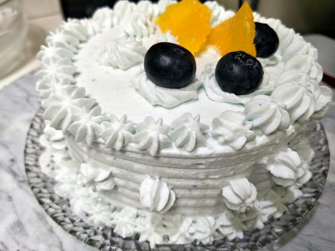 奶油蛋糕(简易版)六寸。