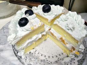 切开和家人一起享用吧。