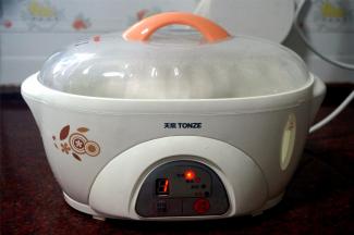 选择快炖程序，时间1小时。