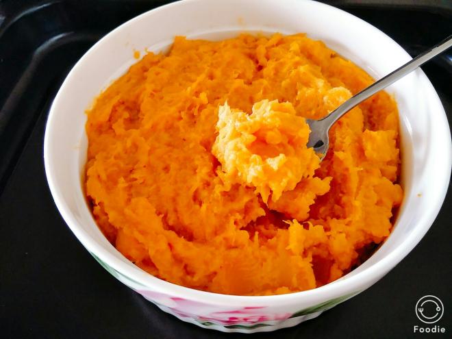 蛋黄南瓜泥