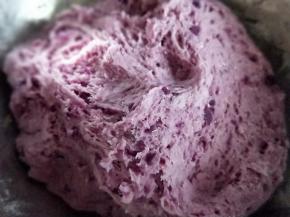 发酵好的面团。