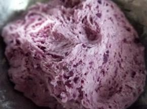 发酵好的面团。