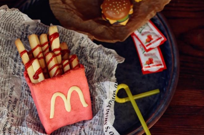 金拱门薯条仿真饼干