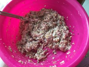 这是搅拌好的样子，可以尝尝有没有够味