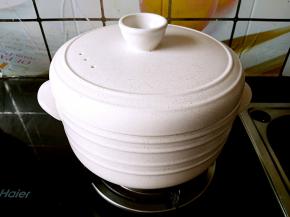 盖上盖子大火烧开。